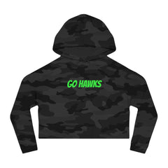 GO HAWKS Women's Cropped Sweatshirt