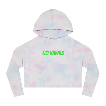 GO HAWKS Women's Cropped Sweatshirt